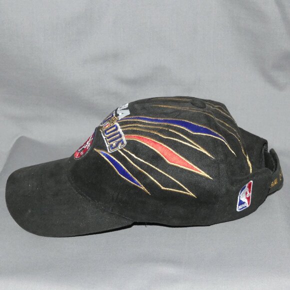 Chicago Bulls Embroidered Black NBA Champions Cap 1998 NBA Finals - Picture 2 of 6